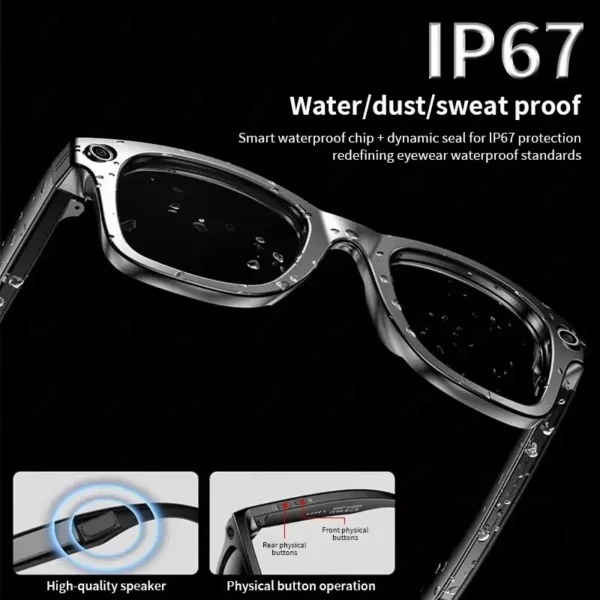 Sa801c532807d49309a2696e5bd5854f7x.webp AI Smart Glasses with 8MP Camera Video Recording 100+ Languages Translation Sunglasses Bluetooth Call Music Play Men Women 2025